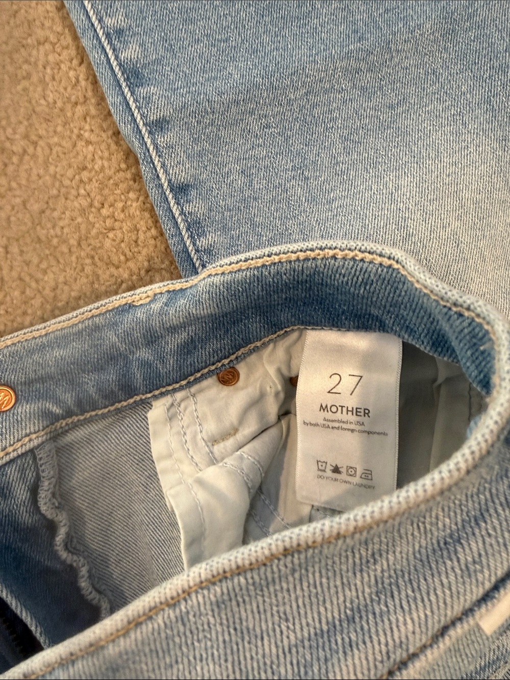 Mother insider step Crop Jeans 27 Limited Edition - Picture 5 of 7